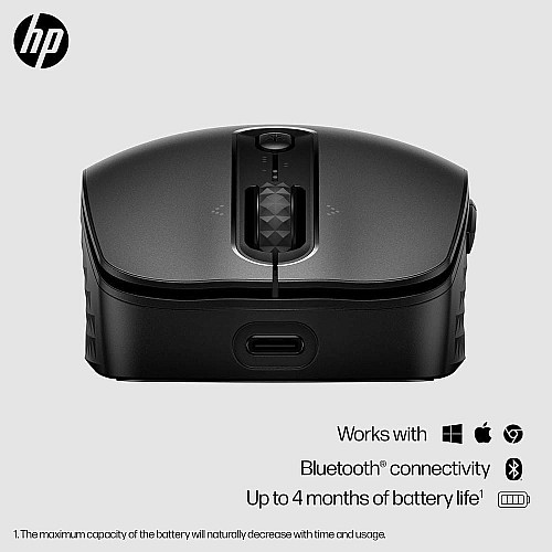 Миша HP 690 Rechargeable, BT, чорний