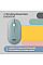 Мышь 2E MF300 Silent, WL/BT, пепельно-зеленый