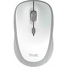 Мышь Trust Yvi+ Compact Multi-Device, WL/BT/USB-A, белый