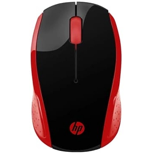Мышь HP 200, WL, красный