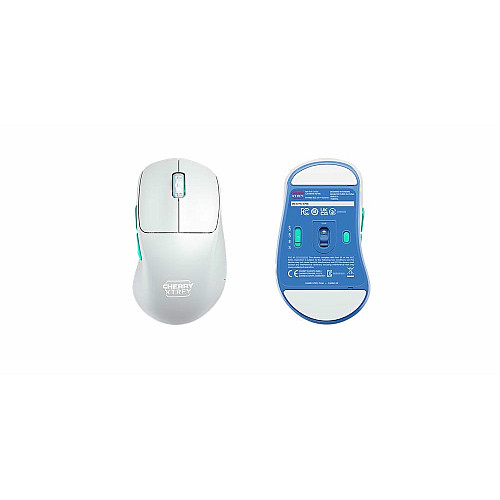 Миша Cherry Xtrfy M64, WL/USB-A, RGB, білий