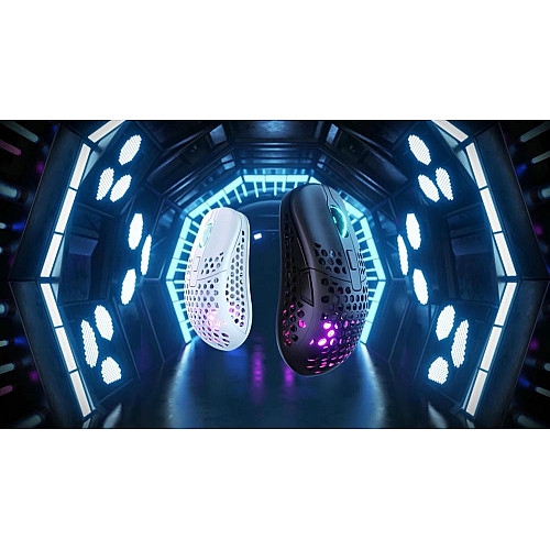Мышь Xtrfy M42, WL/USB-A, RGB, белый