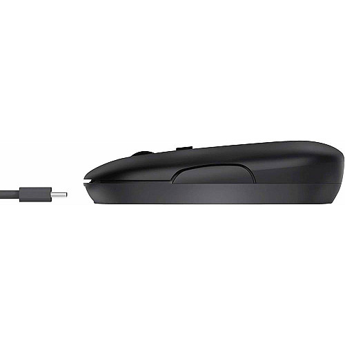 Миша Trust Puck Rechargeable,  Ultra-Thin,  BT/WL,  Silent,  чорний