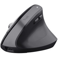 Миша Trust Bayo + Ergonomic, BT/WL/USB-A, чорний