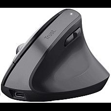 Миша Trust Bayo + Ergonomic, BT/WL/USB-A, чорний