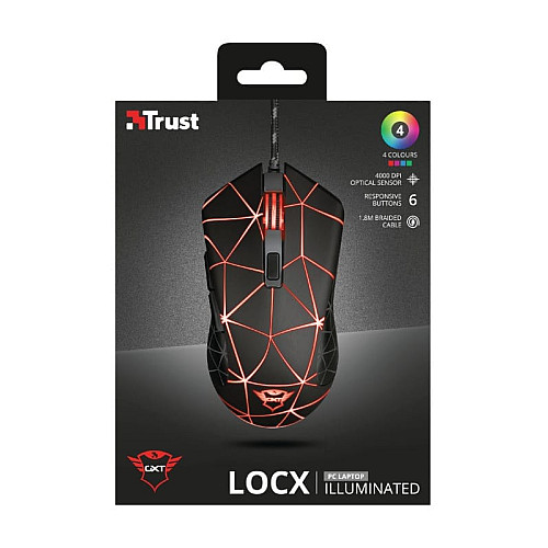 Миша GXT 133 Lock, USB-A, чорний