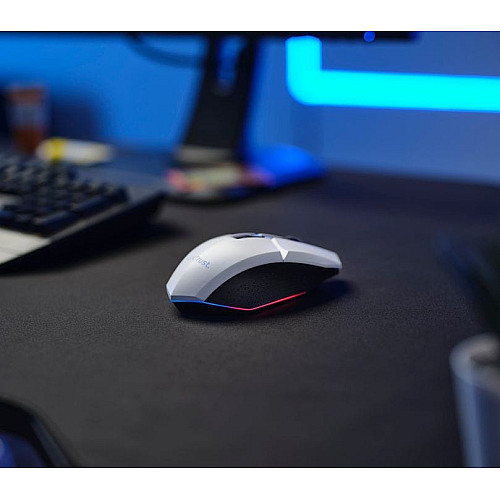Мышь Trust GXT 110 Felox, WL, белый