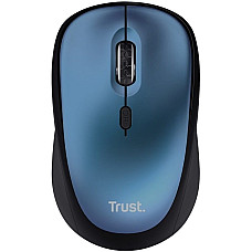 Мышь Trust Yvi+ Silent ECO, WL, синий