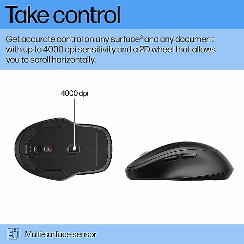 Миша HP 510 Ultra-Fast Rechargeable, WL, чорний
