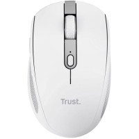 Мышь Trust OZZA compact, BT/WL/USB-A, белый