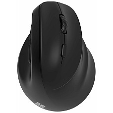 Миша 2E MF325 Silent, WL/BT, вертикальна, чорний