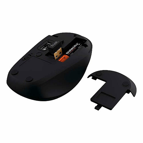Миша Trust Yvi+ Compact Multi-Device, WL/BT/USB-A, чорний