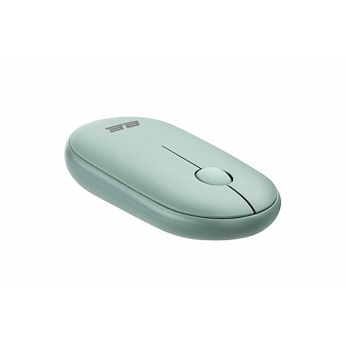 Мышь 2E MF300 Silent, WL/BT, пепельно-зеленый
