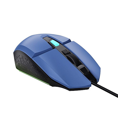 Мышь Trust GXT 109 Felox, RGB, USB-A, синий