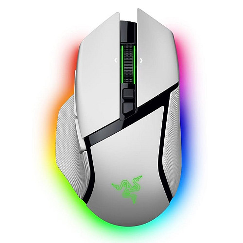 Миша Razer Basilisk V3 Pro 35K, RGB, USB-A/WL/BT, білий