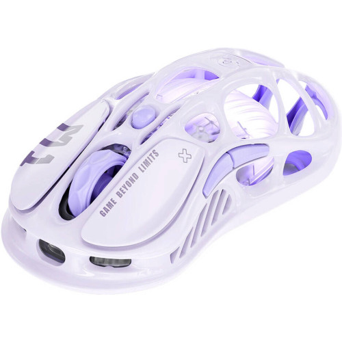 Миша GravaStar Mercury M1 Pro, magnesium alloy body, BT/WL/USB-A, RGB, Lavender Purple