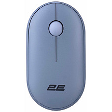 Миша 2E MF300 Silent, WL/BT, синій