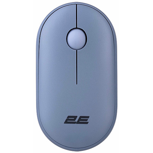 Мышь 2E MF300 Silent, WL/BT, синий