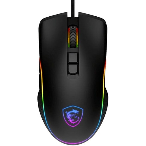 Мышь MSI FORGE GM300, RGB, USB-A, черный