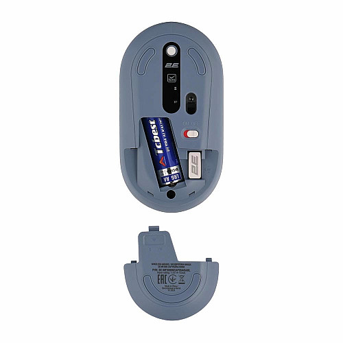 Миша 2E MF300 CAPYBARA:SWIM Silent WL BT, синій