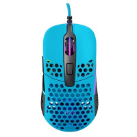Миша Xtrfy M42, USB-A, RGB, Miami Blue