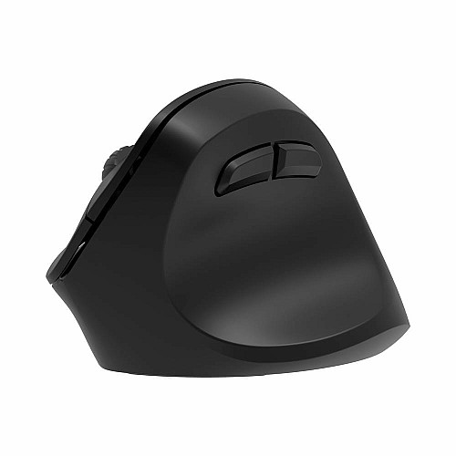 Миша 2E MF325 Silent, WL/BT, вертикальна, чорний