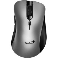 Миша Genius Ergo 8100S, Silent, AI, WL, сірий