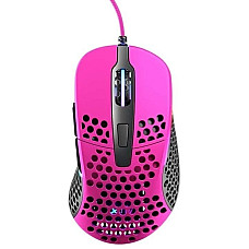 Миша Xtrfy M4, USB-A, RGB, рожевий