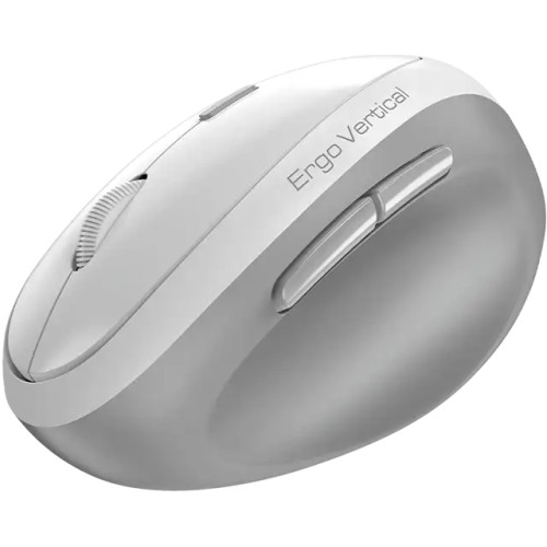 Миша Genius Ergo 8350S, Silent, AI, WL/BT, біло-сірий