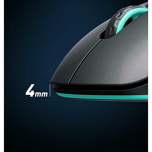 Мышь Xtrfy M8, WL/USB-A, RGB, черный