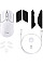 Миша HyperX Pulsefire Haste 2, RGB, USB-A/WL/BT, білий