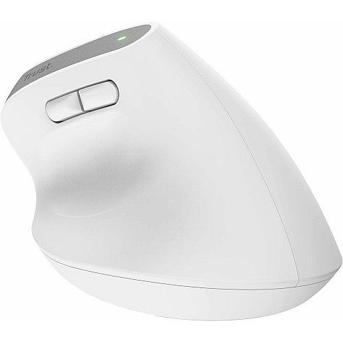 Миша Trust Bayo+ Multidevice Ergonomic, BT/WL/USB-A, біла