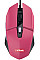 Мышь Trust GXT 109 Felox, RGB, USB-A, розовый