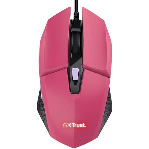 Мышь Trust GXT 109 Felox, RGB, USB-A, розовый