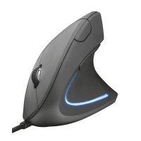Мышь Trust Verto Ergonomic, USB-A, черный