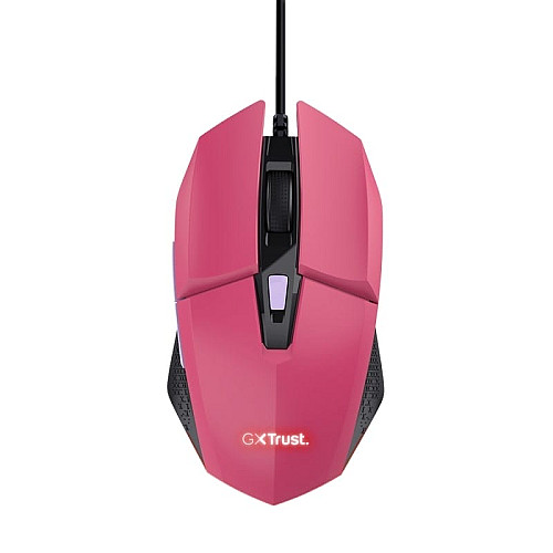 Мышь Trust GXT 109 Felox, RGB, USB-A, розовый