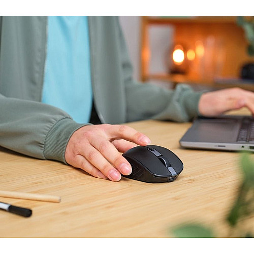 Миша Trust OZZA compact, BT/WL/USB-A, чорний