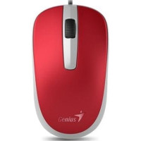 Миша Genius DX-120, USB-A, червоний