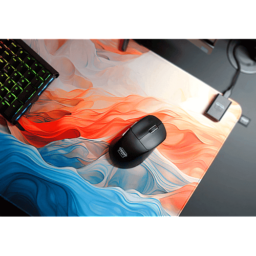 Миша Cherry Xtrfy M64 PRO, 8K, WL/USB-A, RGB, чорний
