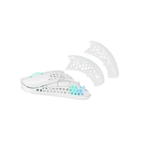 Мышь Xtrfy M42, WL/USB-A, RGB, белый
