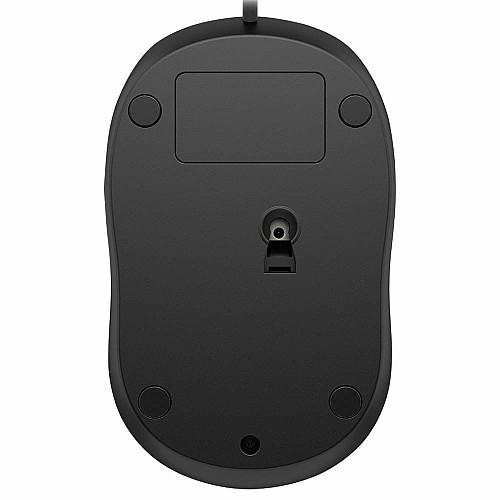 Мышь HP 1000, USB-A, черный
