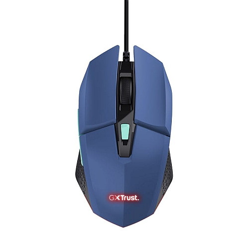 Мышь Trust GXT 109 Felox, RGB, USB-A, синий