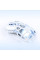 Миша GravaStar Mercury M1 Pro, magnesium alloy body, BT/WL/USB-A, RGB, Ice Blue