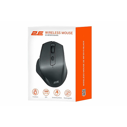 Миша 2E MF2010 Rechargeable, WL, чорний