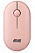 Миша 2E MF300 Silent, WL/BT, рожевий