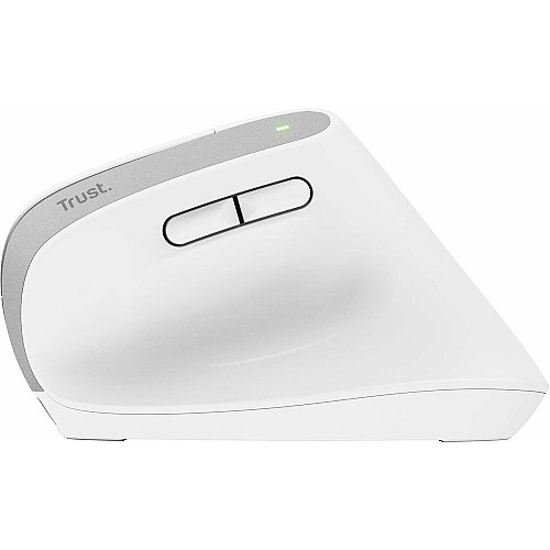 Миша Trust Bayo+ Multidevice Ergonomic, BT/WL/USB-A, біла