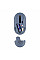 Миша 2E MF300 FLORA:MALLOW Silent WL BT, синій