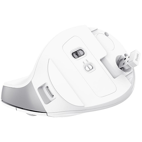 Миша Trust Bayo II Ergonomic, WL, білий