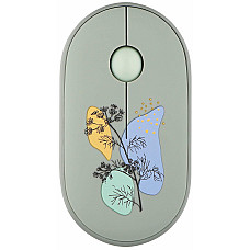 Миша 2E MF300 FLORA:DILL Silent WL BT, зелений