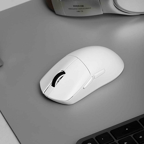 Миша Lemokey G1 USB-A/USB-C/WL/BT, 8K, білий